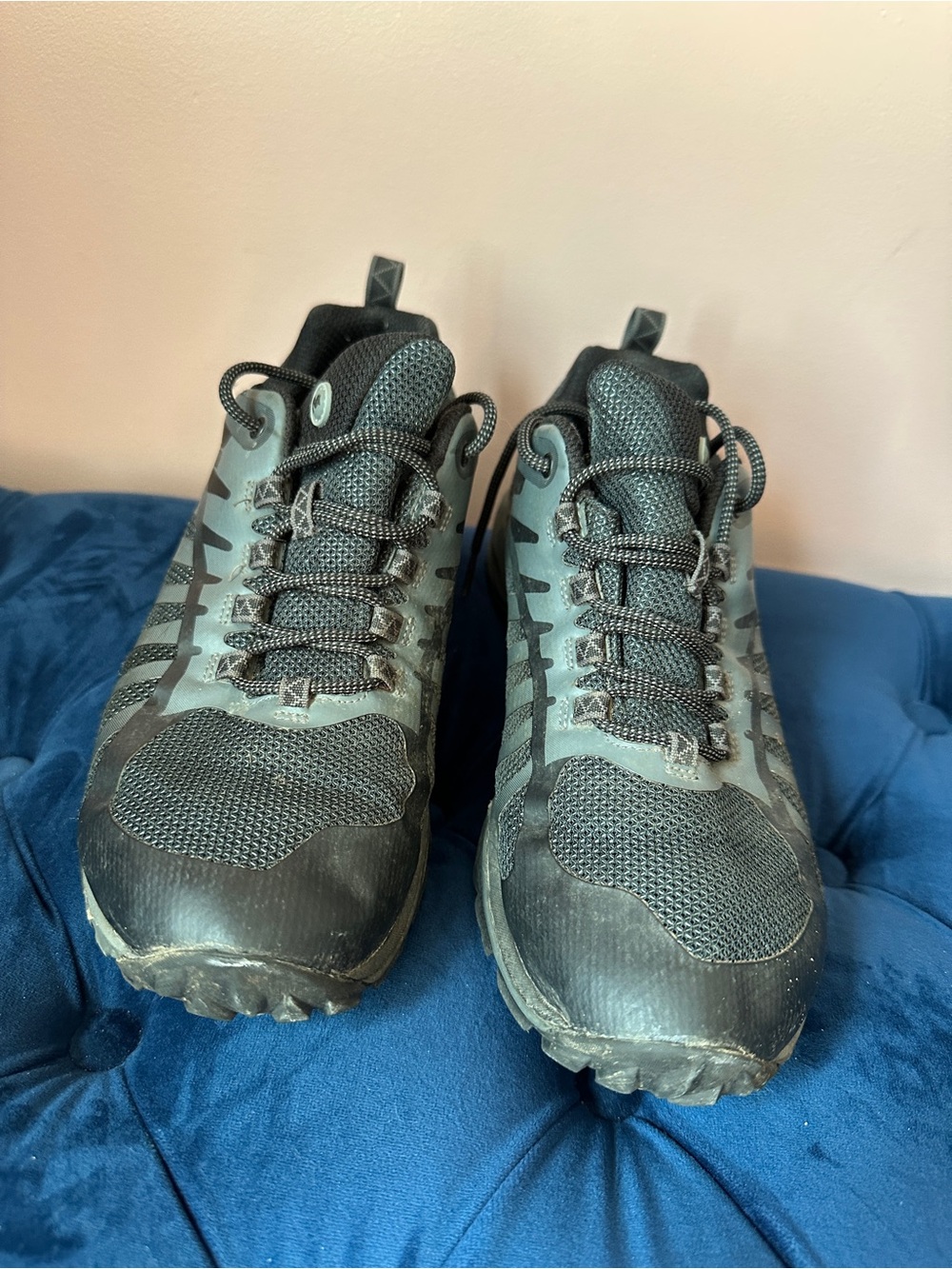 Merrell Hiking Siren waterproof Trail Shoes - Black/Gray